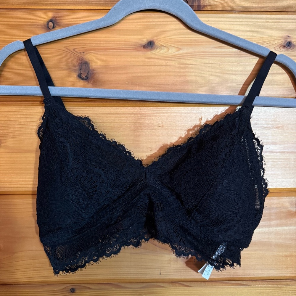 Gilly Hicks Black Lace Bralette